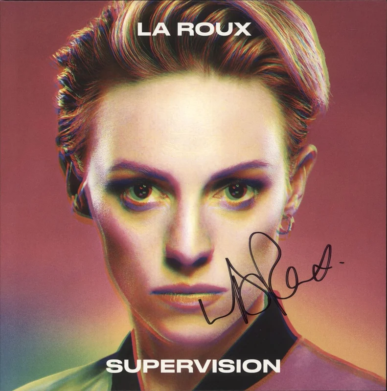 La Roux Supervision - Autographed UK Vinyl LP