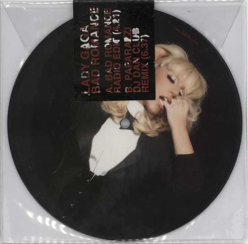 Lady Gaga Bad Romance UK 7" picture disc
