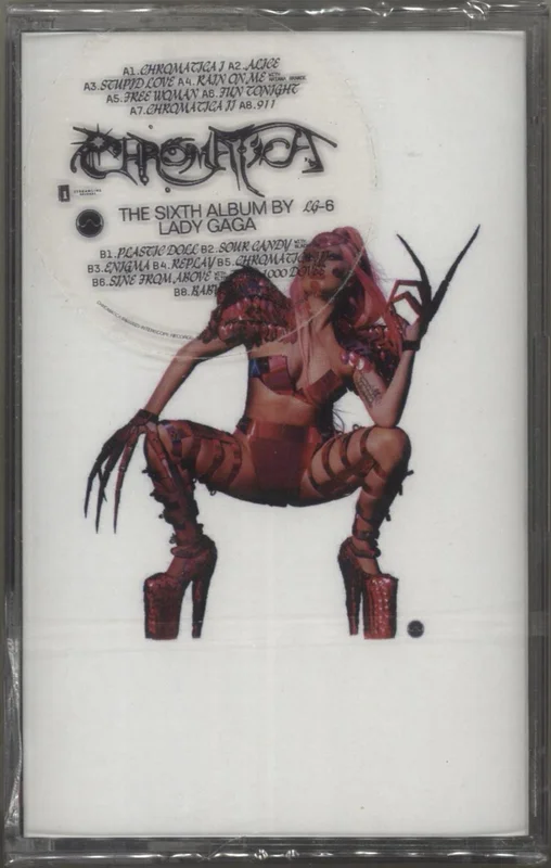 Lady Gaga Chromatica - Mint Green - Sealed UK Cassette album