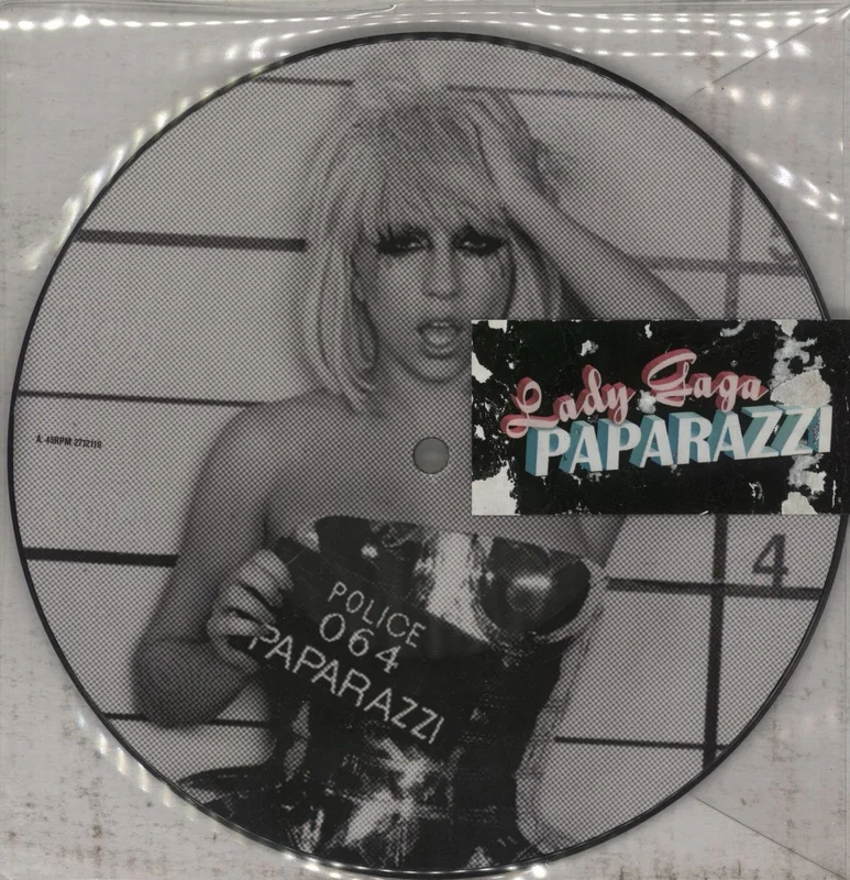 Lady Gaga Paparazzi UK 7" picture disc