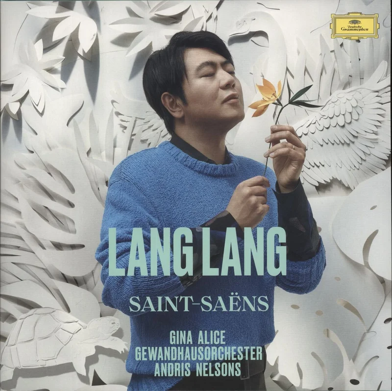 Lang Lang Saint-Saens - 180 Gram Clear Vinyl UK 2-LP vinyl set