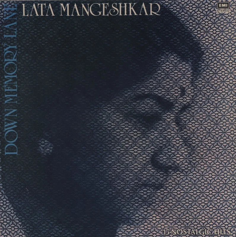 Lata Mangeshkar Down Memory Lane Indian Vinyl LP