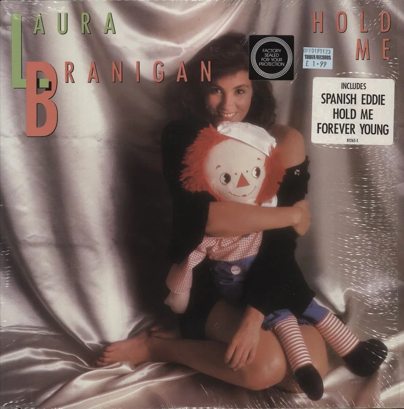 Laura Branigan Hold Me - Opened Shrink with Hype Sticker US Vinyl LP