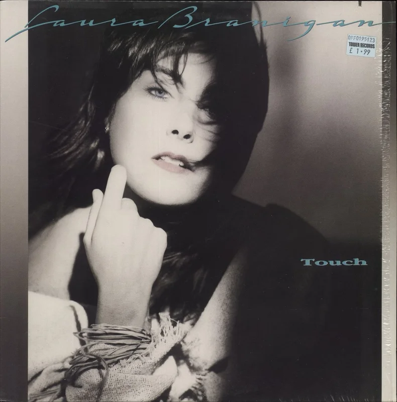 Laura Branigan Touch - Opened Shrink with Deletion Cut US Vinyl LP