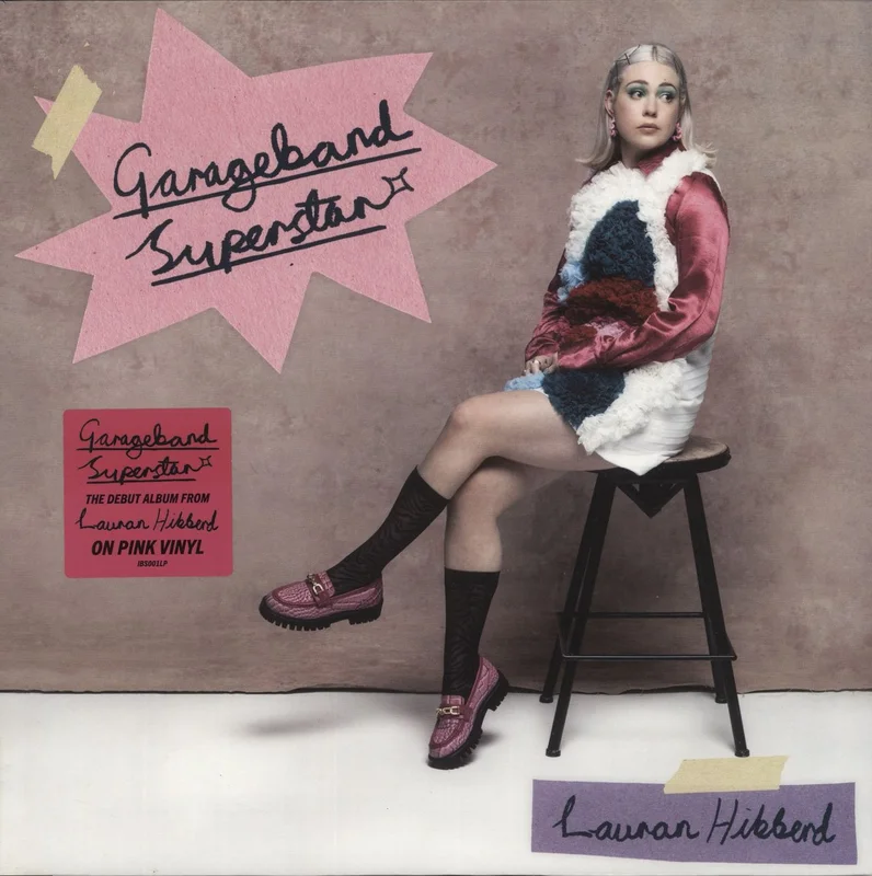 Lauran Hibberd Garageband Superstar - Pink Vinyl + Autographed Print UK Vinyl LP