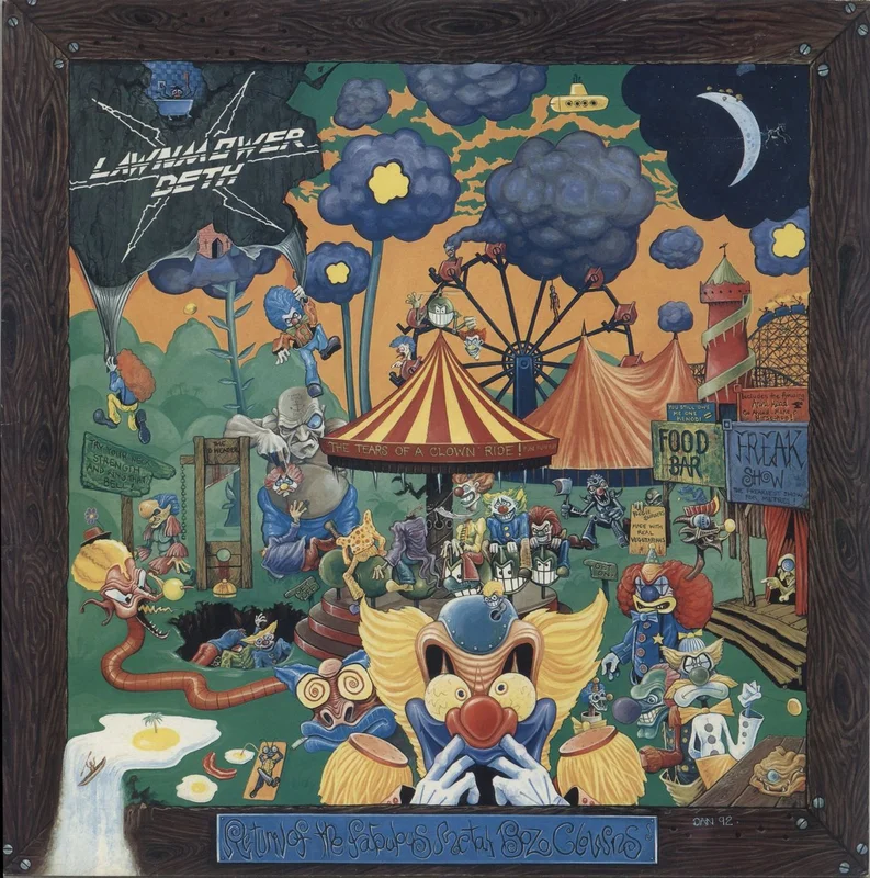 Lawnmower Deth Return Of The Fabulous Metal Bozo Clowns UK Vinyl LP
