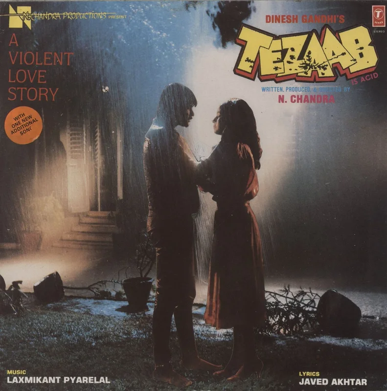 Laxmikant-Pyarelal Tezaab Indian Vinyl LP