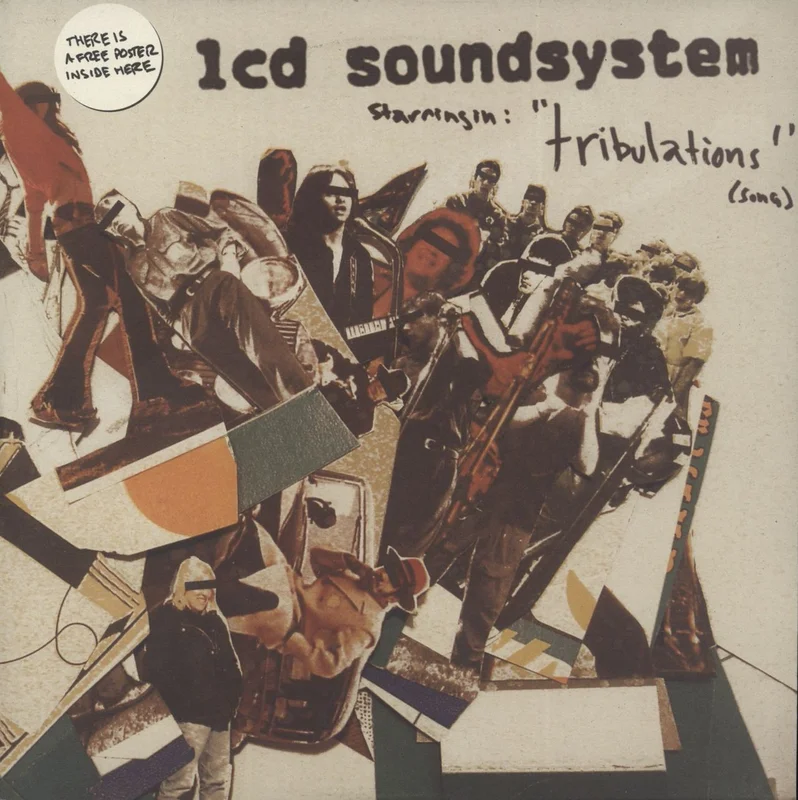 LCD Soundsystem Tribulations UK 7" vinyl