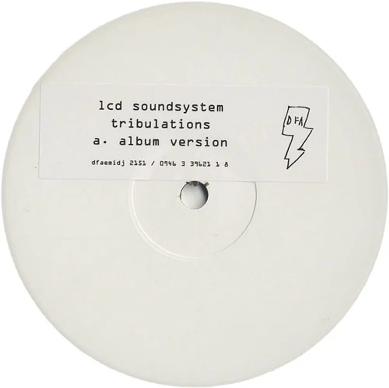 LCD Soundsystem Tribulations US Promo 12" vinyl