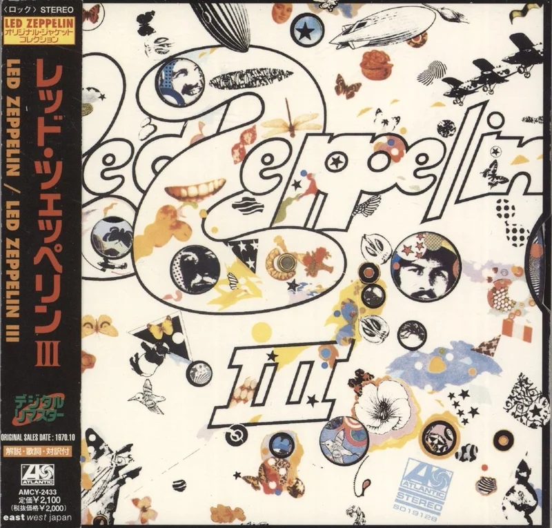 Led Zeppelin Led Zeppelin III Japanese CD album