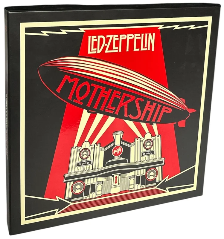 Led Zeppelin Mothership | The Very Best of Led Zeppelin - 180 Gram 4-LP Box Set UK Vinyl box set
