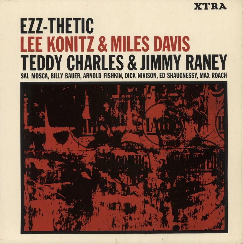 Lee Konitz Ezz-Thetic UK Vinyl LP
