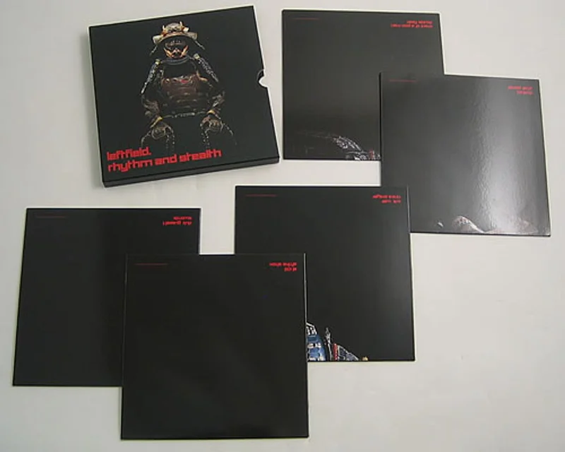 Leftfield Rhythm And Stealth - 5 X 10" Box UK Box set