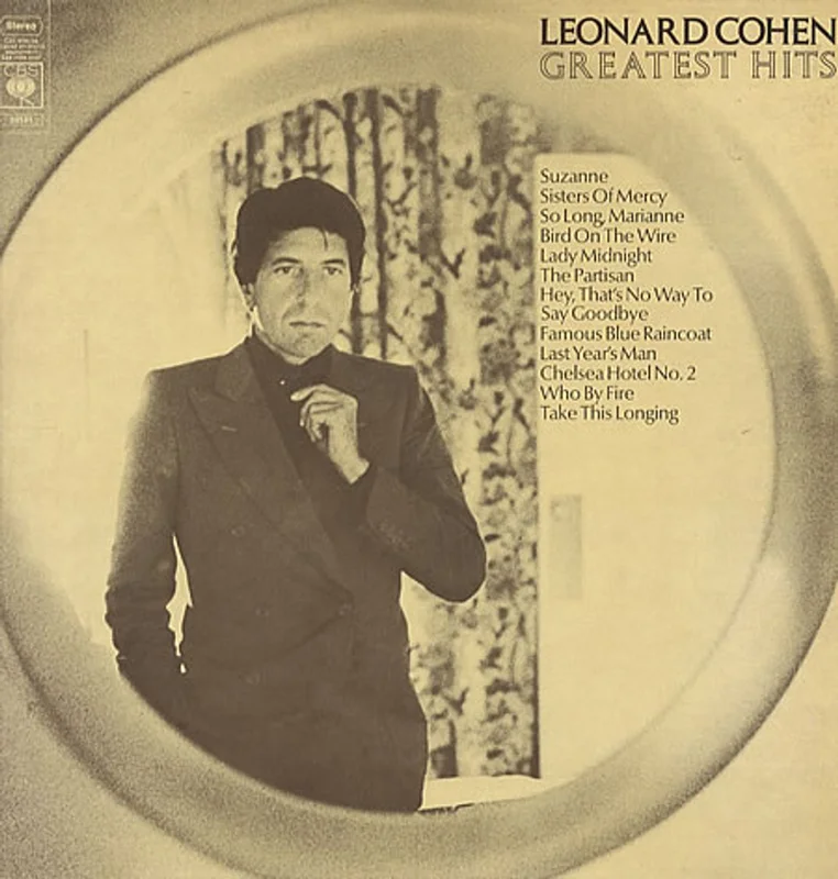 Leonard Cohen Greatest Hits - Duplicate UK Vinyl LP