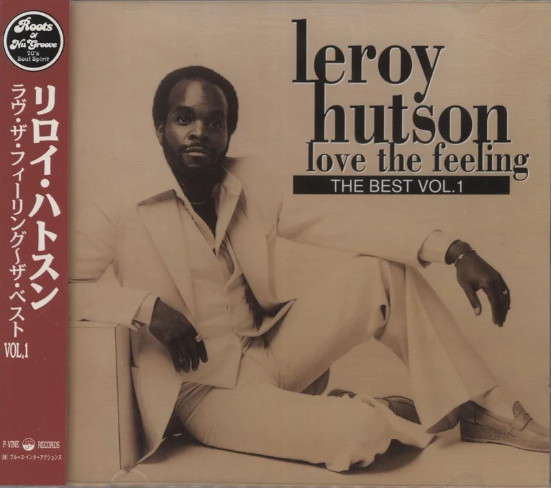 Leroy Hutson The Best Vol. 1 & 2 Japanese 2-CD album set