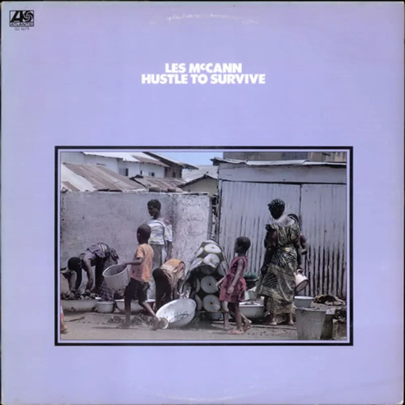 Les McCann Hustle To Survive US Vinyl LP