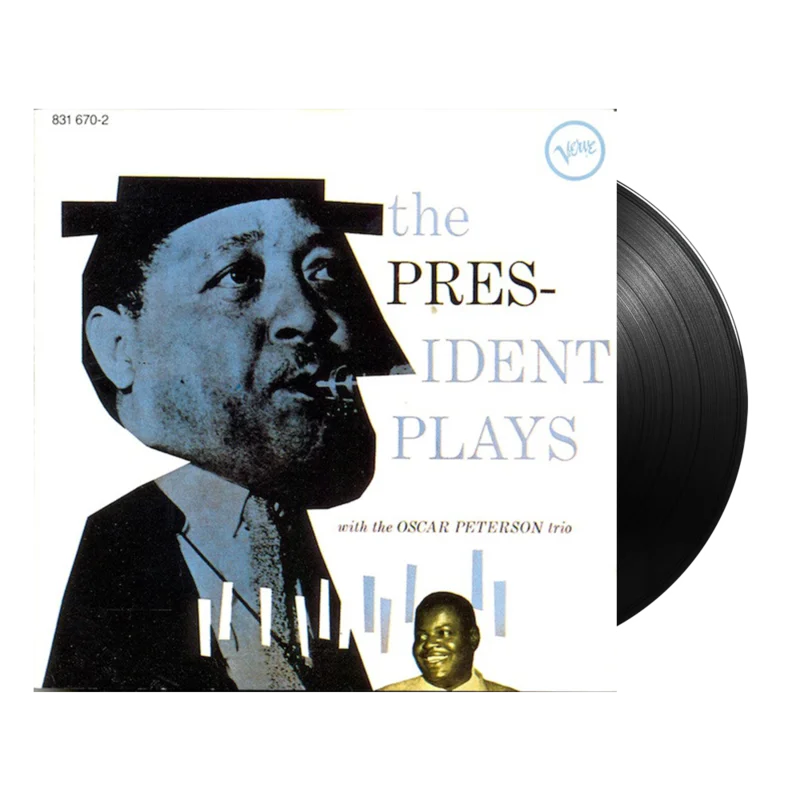 Lester Young & Oscar Peterson: The President Plays With The Oscar Peterson Trio LP