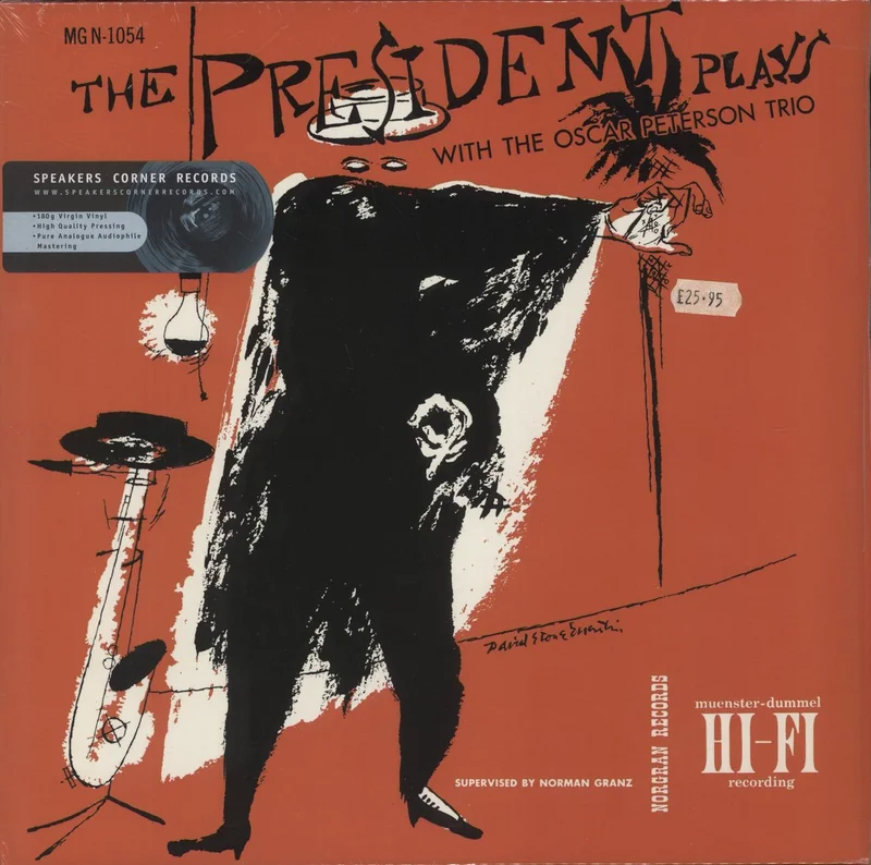 Lester Young The President Plays With The Oscar Peterson Trio - 180gm - Sealed German Vinyl LP