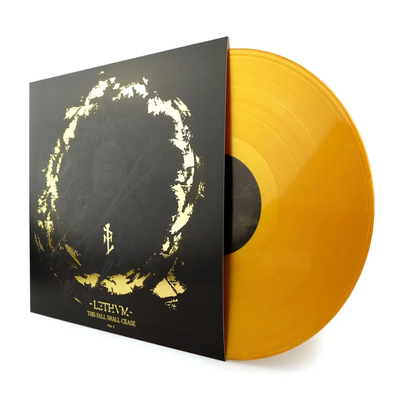 Lethvm  This Fall Shall Cease [LP] Gold w/ Black Splatter