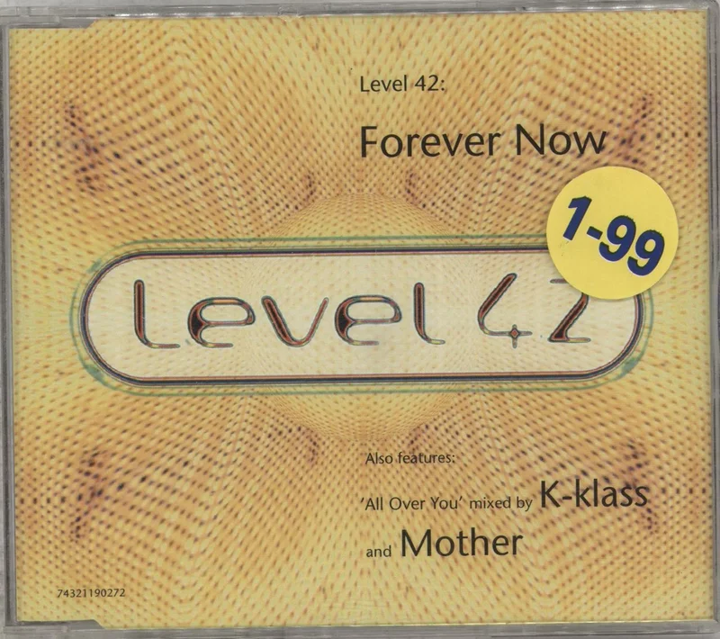 Level 42 Forever Now UK CD single