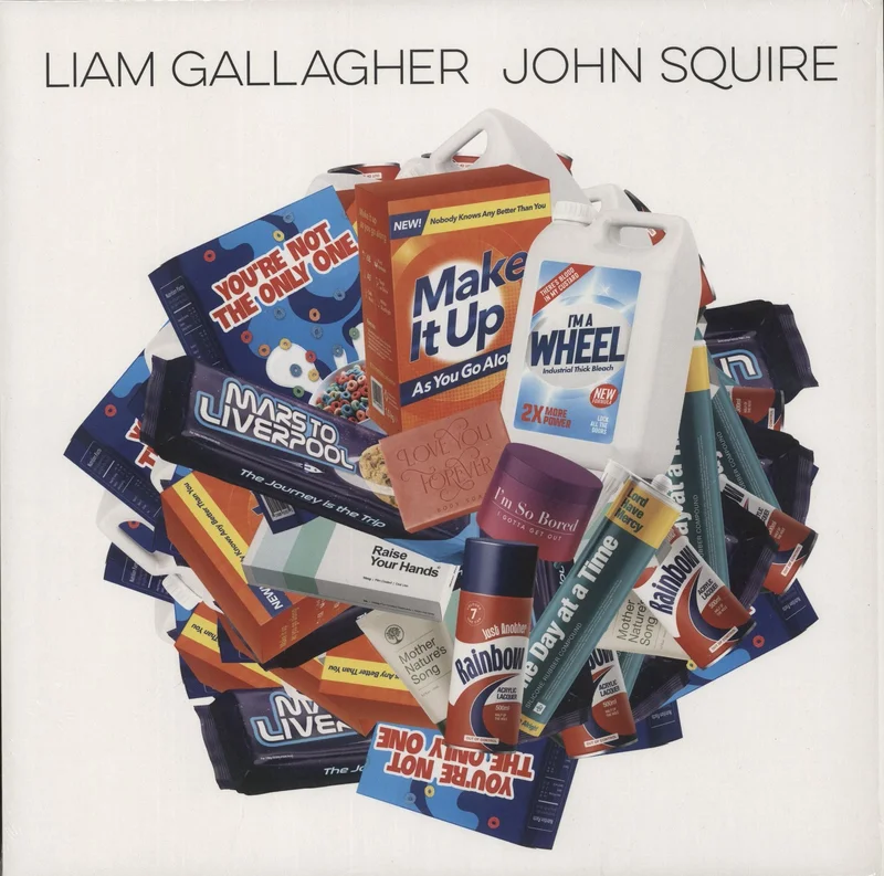 Liam Gallagher & John Squire Liam Gallagher John Squire: Amazon exclusive - Orange Vinyl + Poster UK Vinyl LP