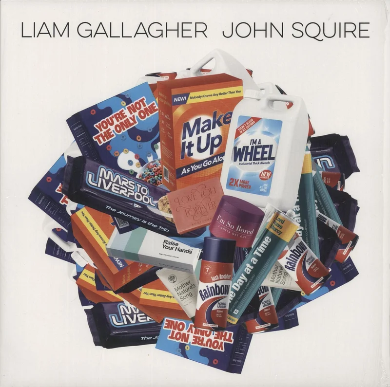Liam Gallagher & John Squire Liam Gallagher John Squire - Shrink UK Vinyl LP