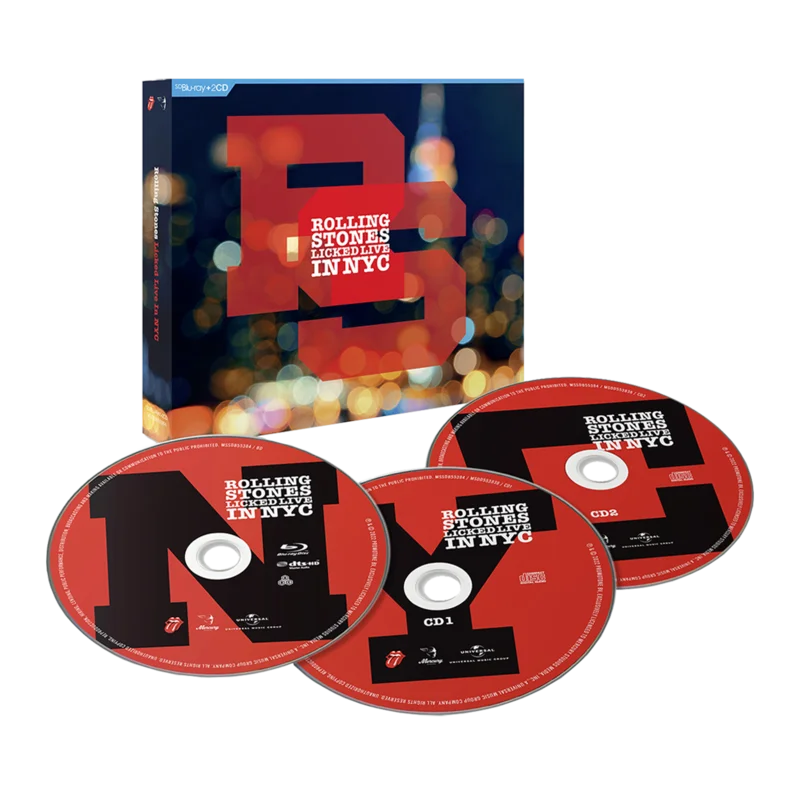 Licked Live In NYC: SD Blu-Ray + 2CD
