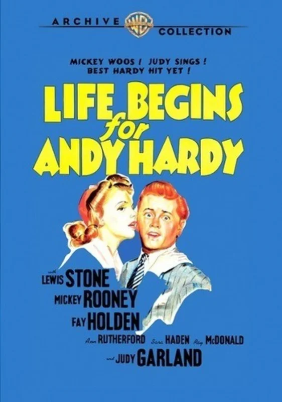 LIFE BEGINS FOR ANDY HARDY (1941) - DVD