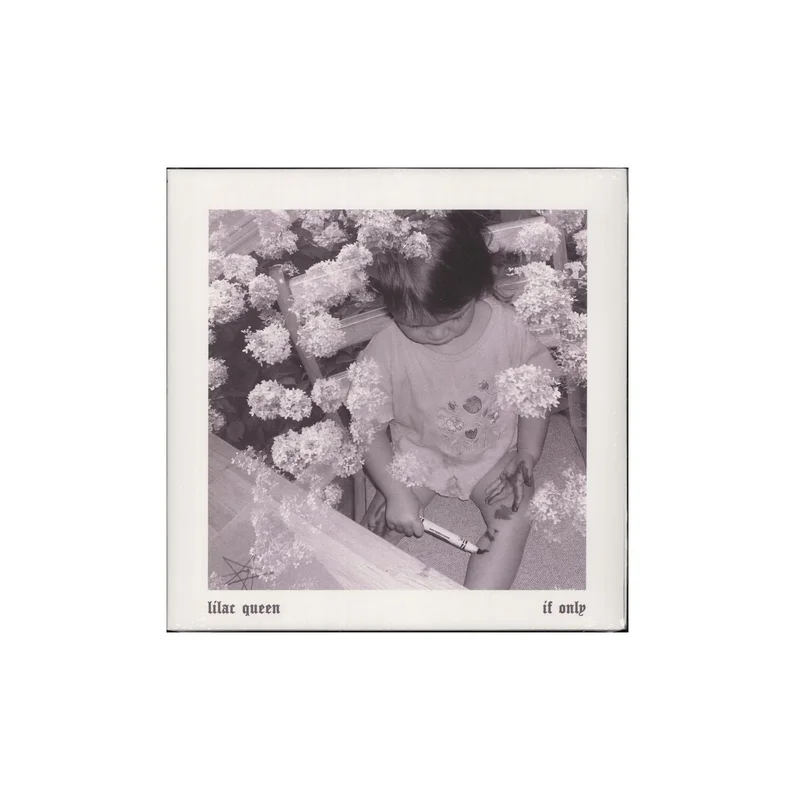 Lilac Queen If Only - Purple/Blue Smash Vinyl - Sealed US 12" vinyl