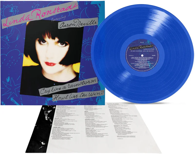 Linda Ronstadt - Cry Like A Rainstorm - Howl Like The Wind (Blue) [LP]