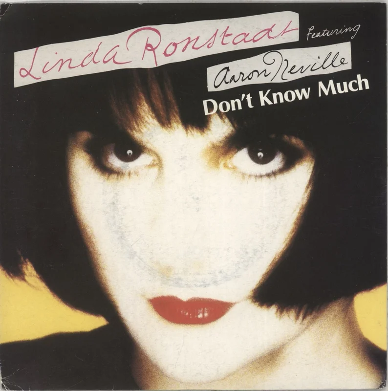 Linda Ronstadt Don't Know Much German 7" vinyl
