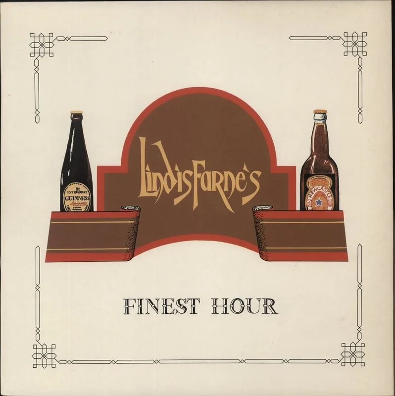 Lindisfarne Finest Hour - Small Madhatter UK Vinyl LP