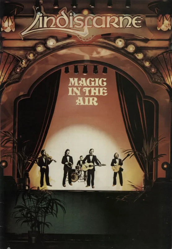 Lindisfarne Magic In The Air + Ticket Stub UK Tour programme
