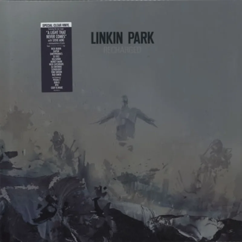Linkin Park Recharged - Clear Vinyl, Sealed UK 2-LP vinyl set