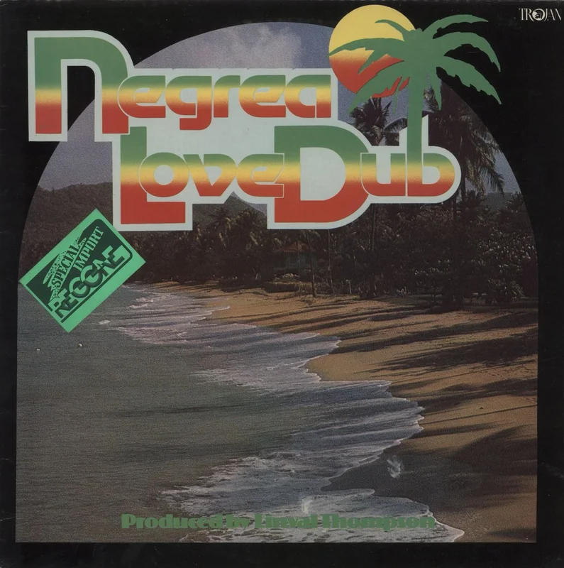 Linval Thompson Negrea Love Dub - Import Sticker UK Vinyl LP
