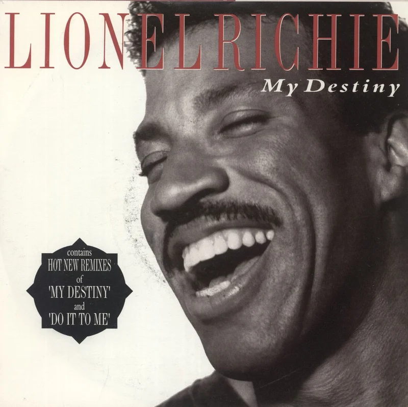 Lionel Richie My Destiny UK 7" vinyl