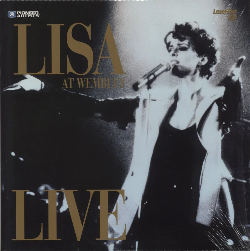 Lisa Stansfield Lisa At Wembley - Live US Laserdisc