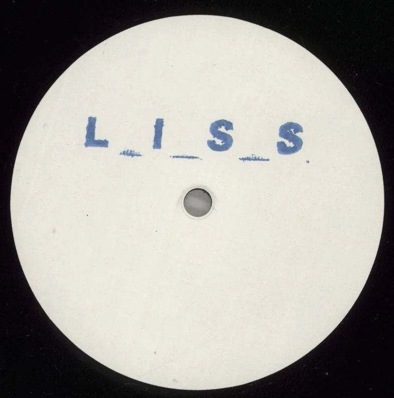 Liss First - White Label UK 12" vinyl