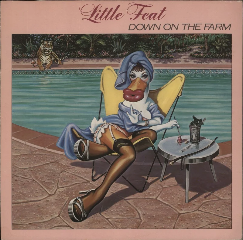Little Feat Down On The Farm German Vinyl LP