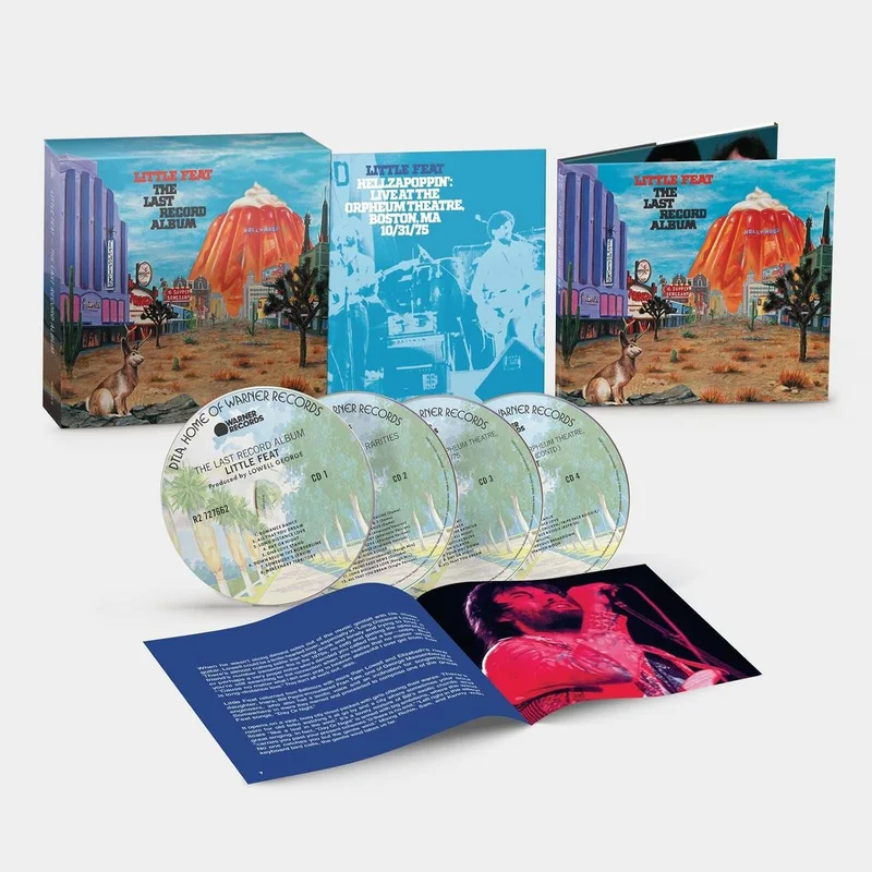 Little Feat The Last Record Album - Deluxe 4-CD Edition - Sealed UK 4-CD set