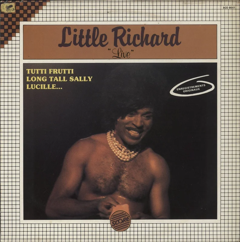 Little Richard Live French Vinyl LP