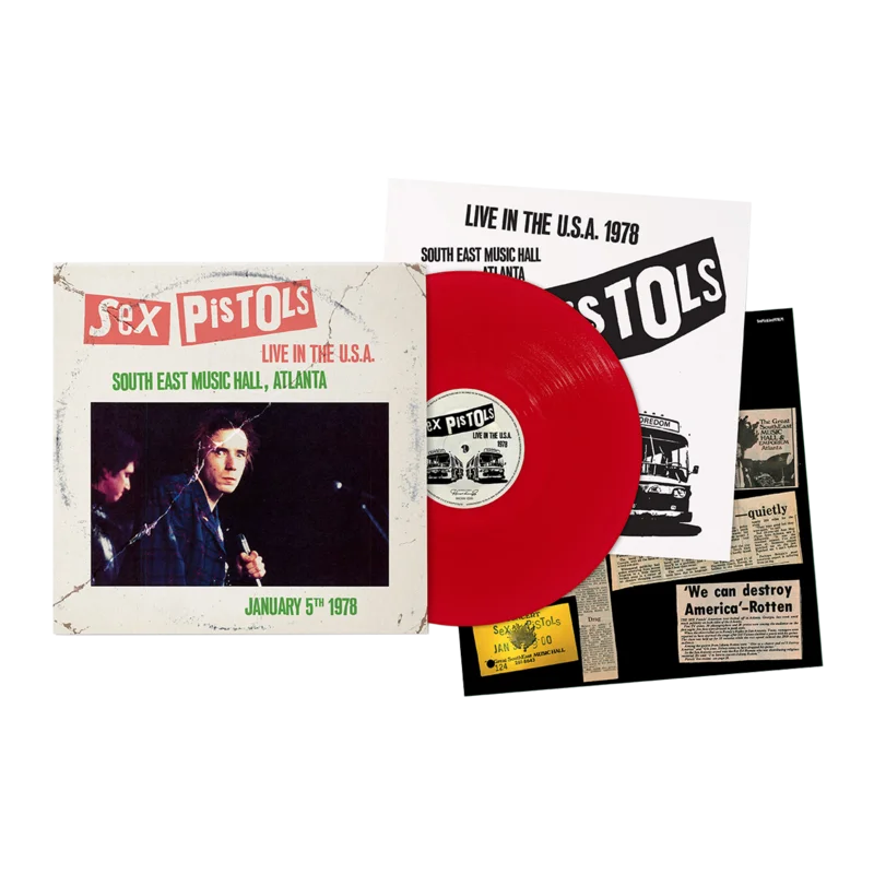 Live In The USA 1978  Atlanta: Red Vinyl LP