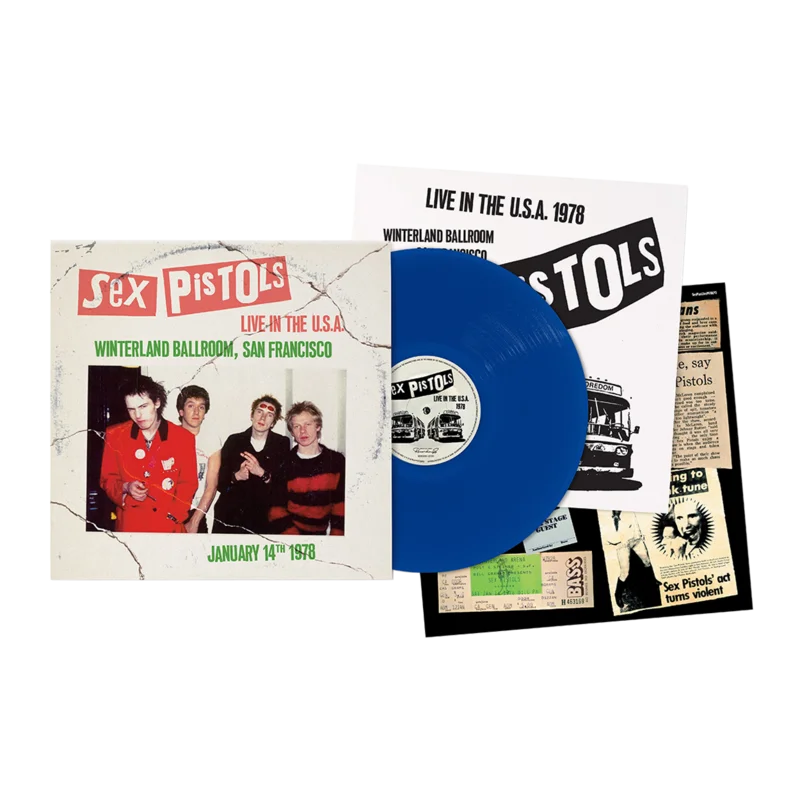 Live In The USA 1978  San Francisco: Blue Vinyl LP