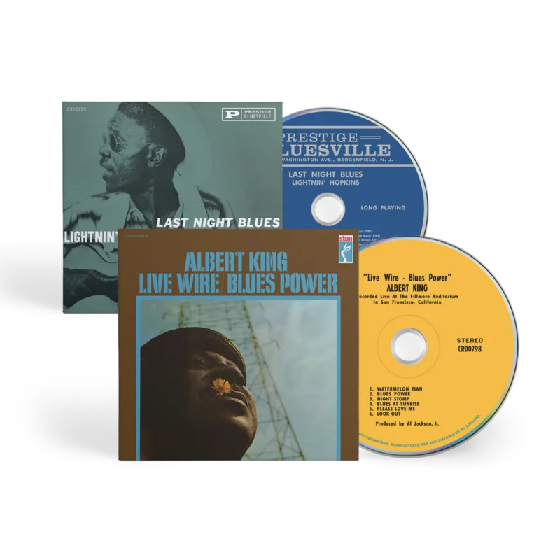 Live Wire / Blues Power + Last Night Blues (Bluesville Series) CD Bundle