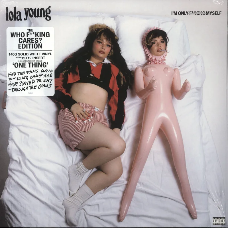 Lola Young I'm Only F**king Myself - White Vinyl + Alternate Cover - Sealed UK Vinyl LP