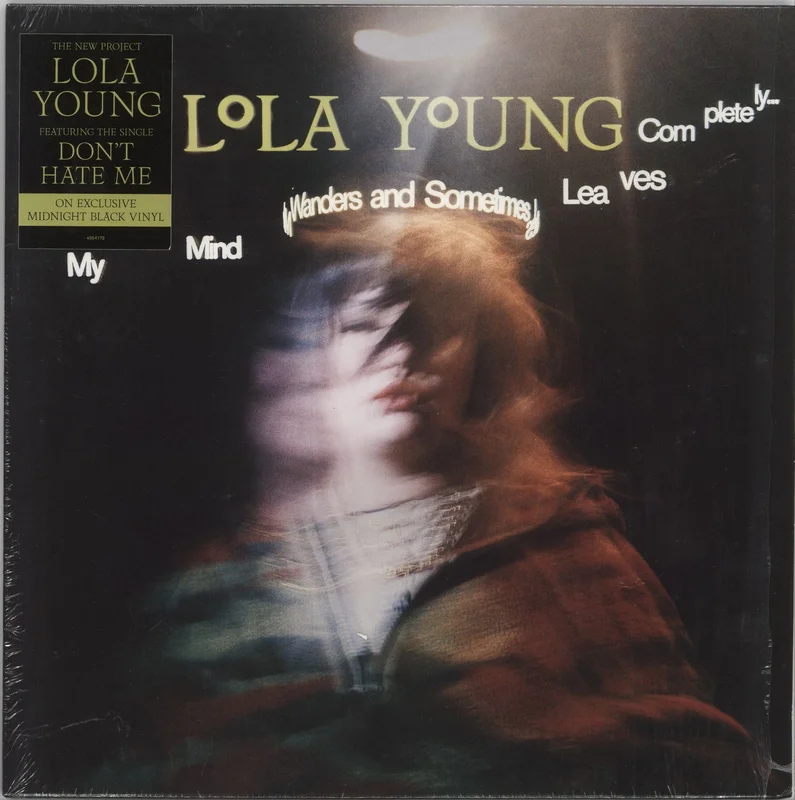 Lola Young My Mind Wanders And Sometimes Leaves Completely - Midnight Black Vinyl UK Vinyl LP