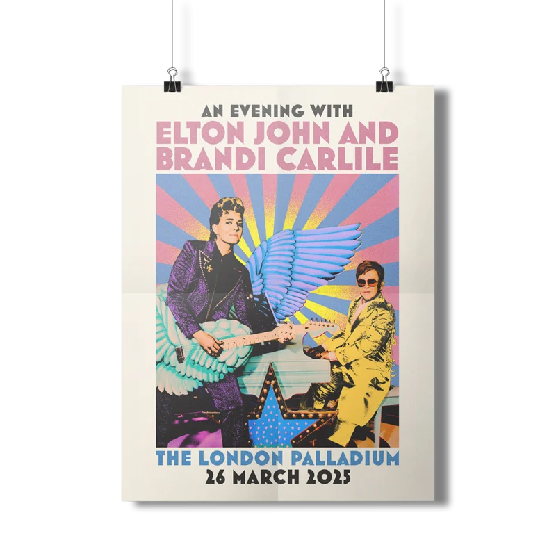 London Palladium A2 Litho Print