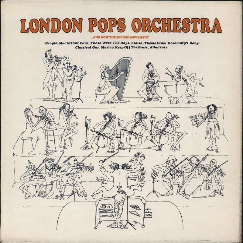 London Pops Orchestra And Now The Second Movement UK Vinyl LP