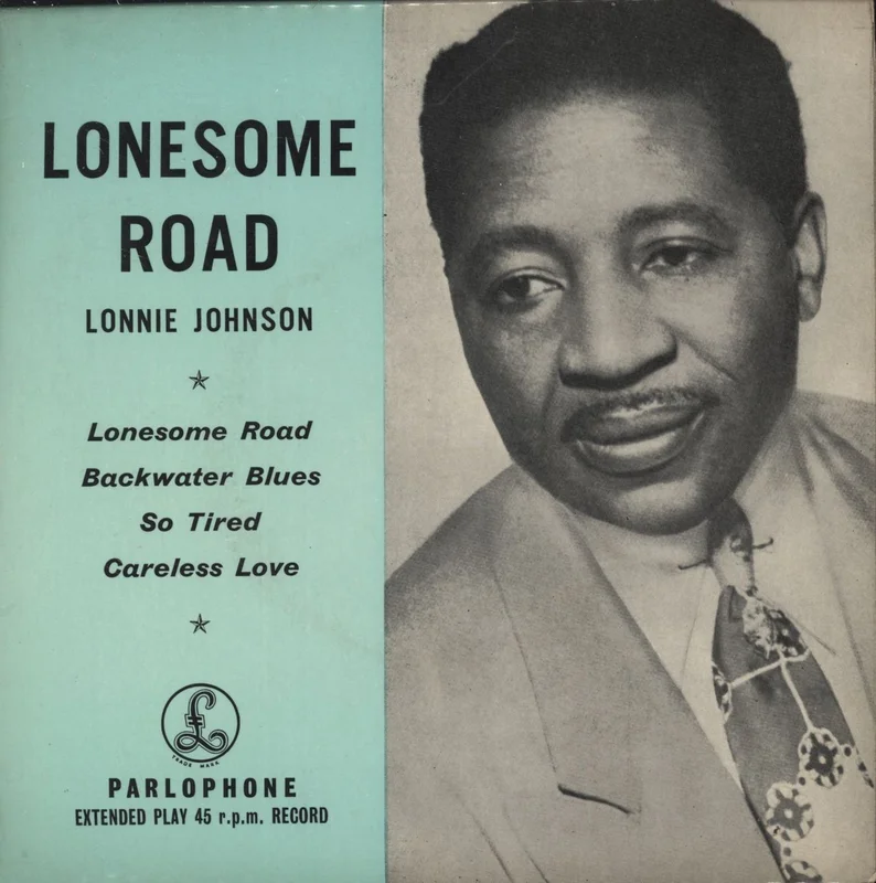 Lonnie Johnson Lonesome Road UK 7" vinyl