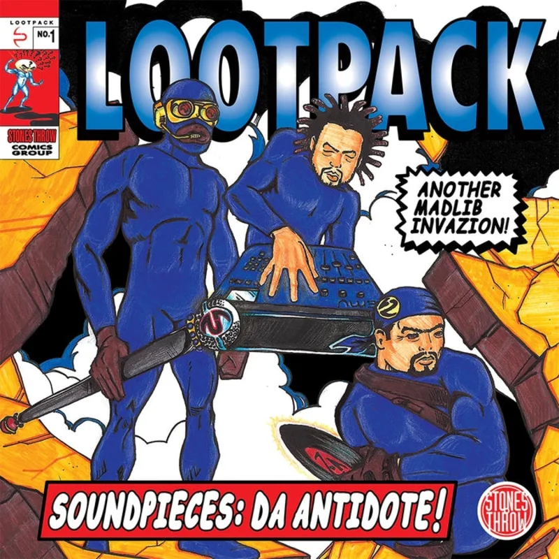 Lootpack Soundpieces: Da Antidote! (3xLP, Primary colours)